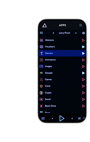 Lasercube Features Free APP